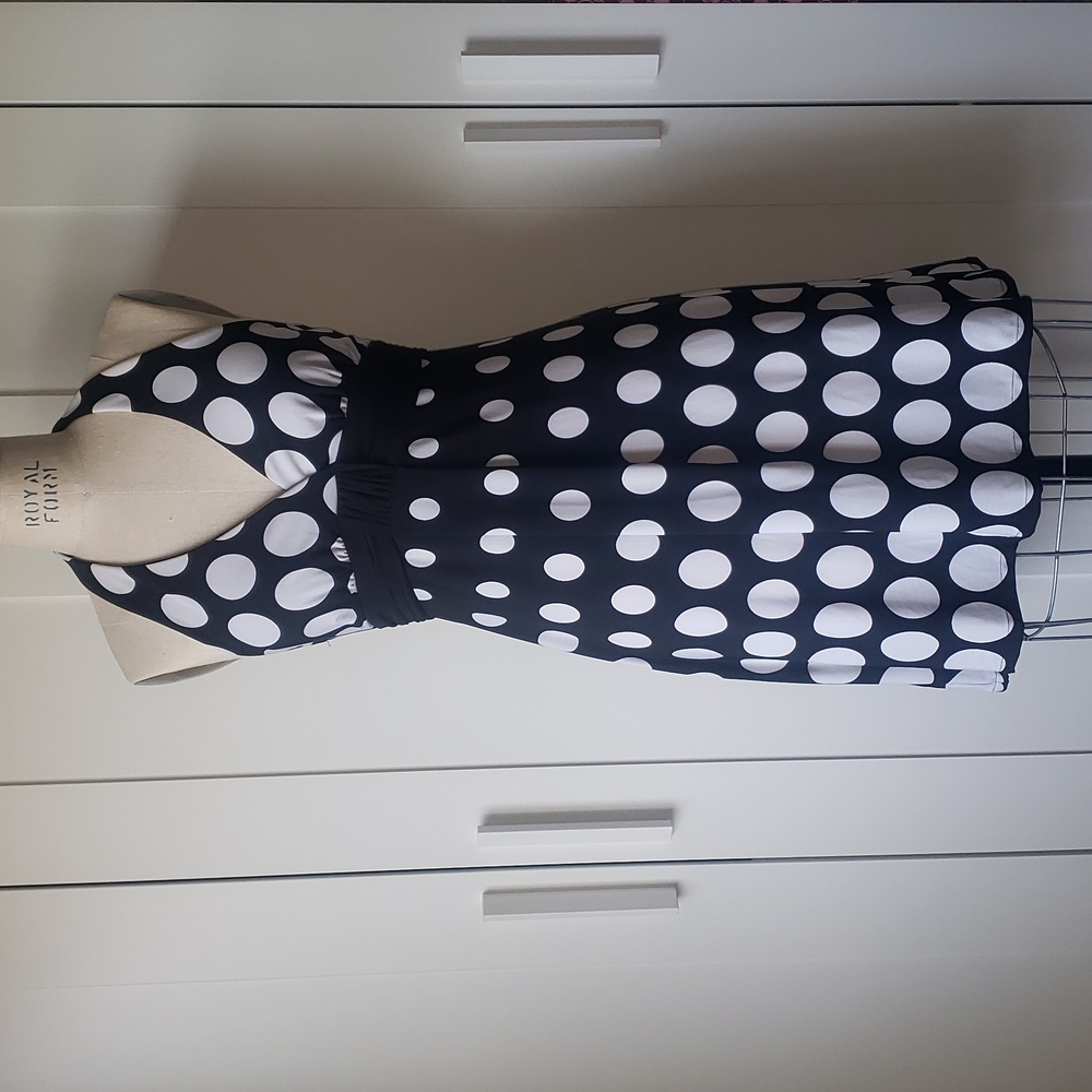 Polka-dot Marilyn Halter Dress
